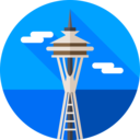 architecture and city,landmark,monuments,monument,space needle,seattle,washington
